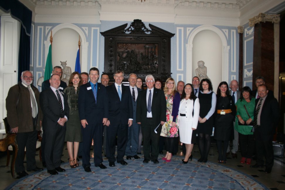 NIABT delegation visit the Houses of the Oireachtas