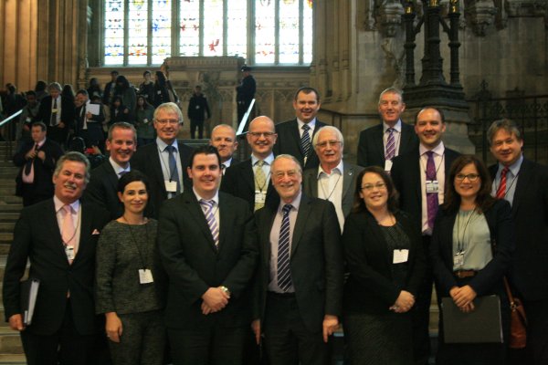 Adrian Bailey MP, Chair of the Committee for Business, Innovation and Skills pictured with the NIABT delegation